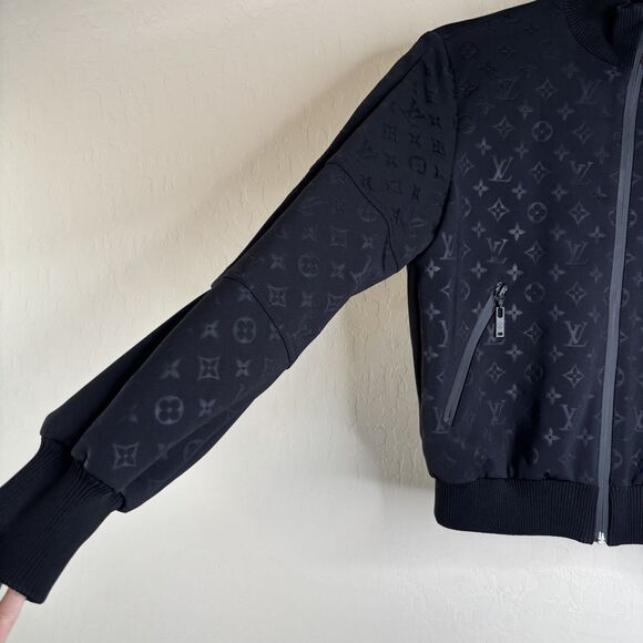 Louis Vuitton Embossed Monogram Zip Up Jacket - Picture 4 of 10